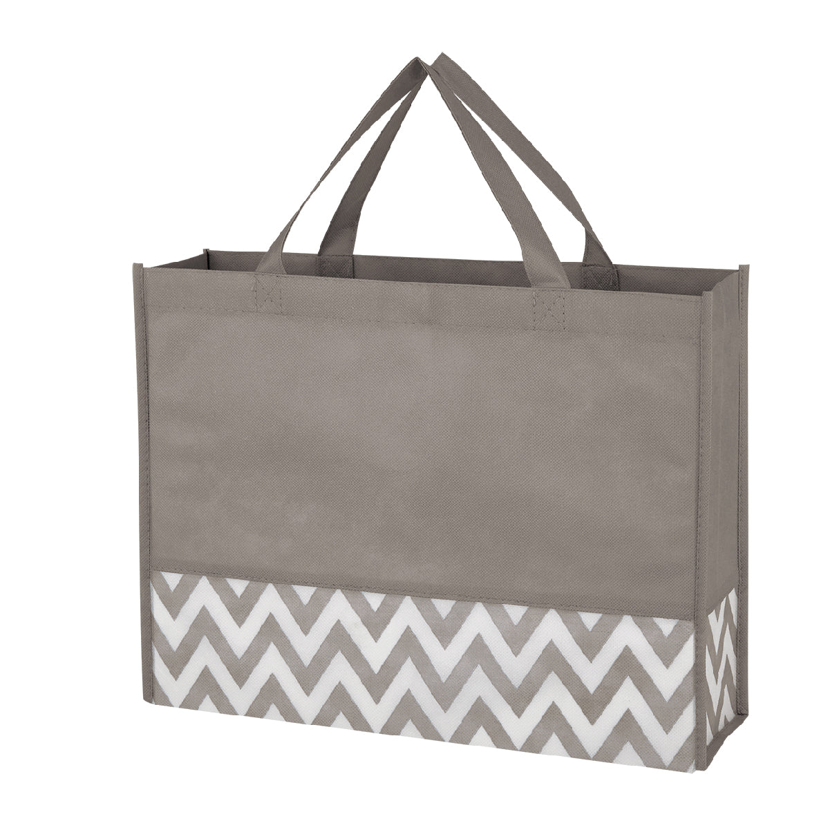 Zigzag Non-Woven Tote Bag