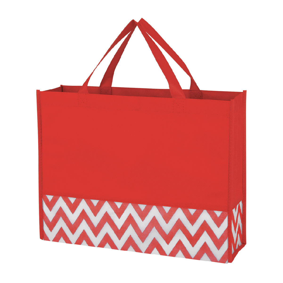 Zigzag Non-Woven Tote Bag