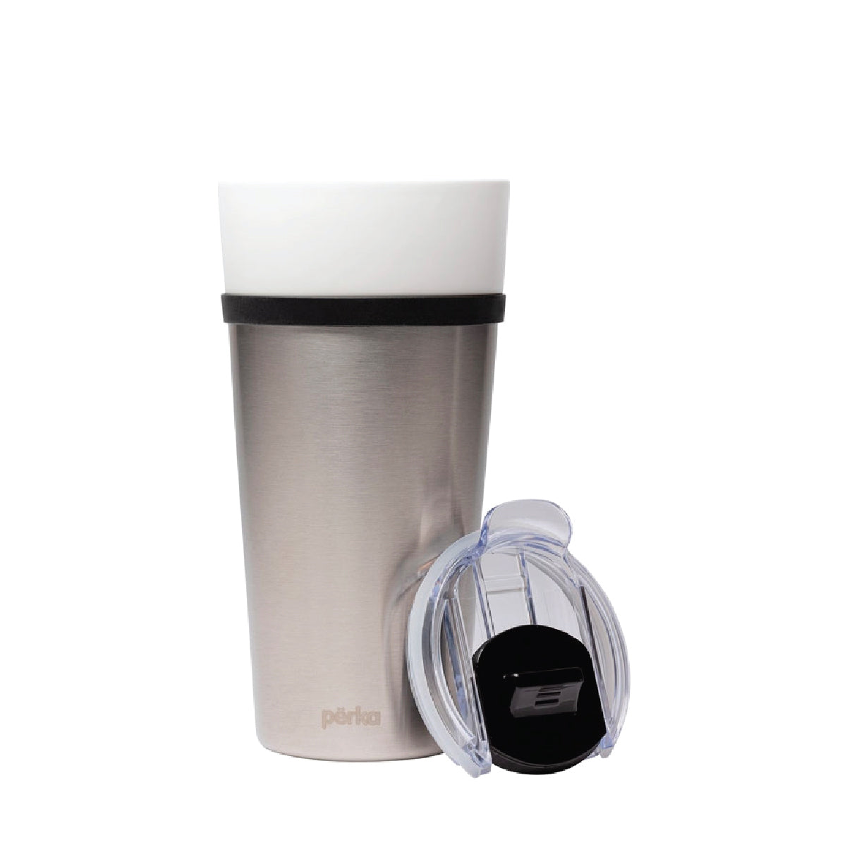 Perka® Linden 14 oz. Double Wall Ceramic Tumbler