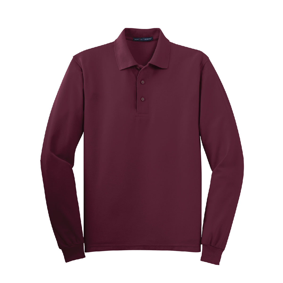Port Authority® Silk Touch™ Long Sleeve Polo